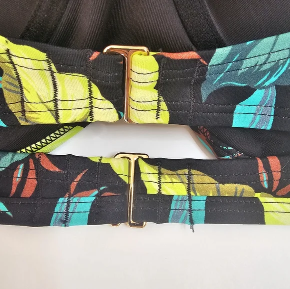 Victoria's Secret Archives Bombshell Pushup Longline Bikini Top Sz 36D NWT - Picture 8 of 10